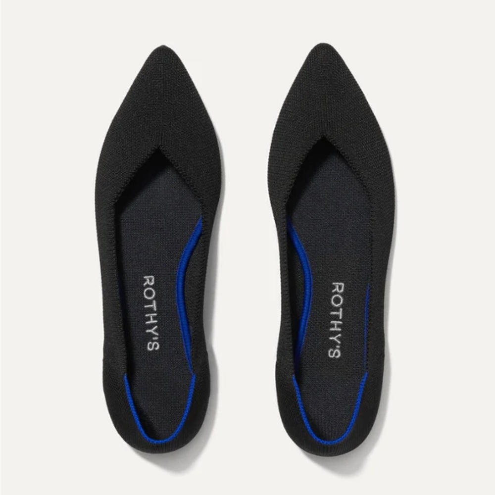 Rothy’s The Point NWT 7.5 black